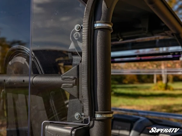 SuperATV Yamaha Wolverine Rmax2 Rear Windshield - Image 4